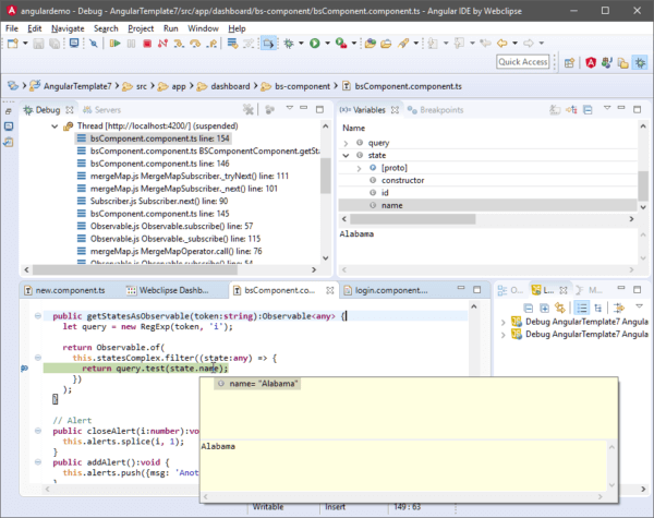 how to use eclipse debugger python